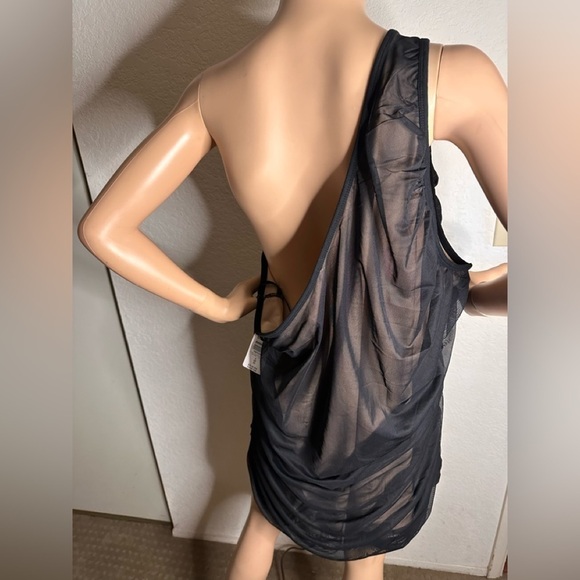 TORRID Mesh One Shoulder Contrast Lining Top size 4x NWT - Picture 5 of 5